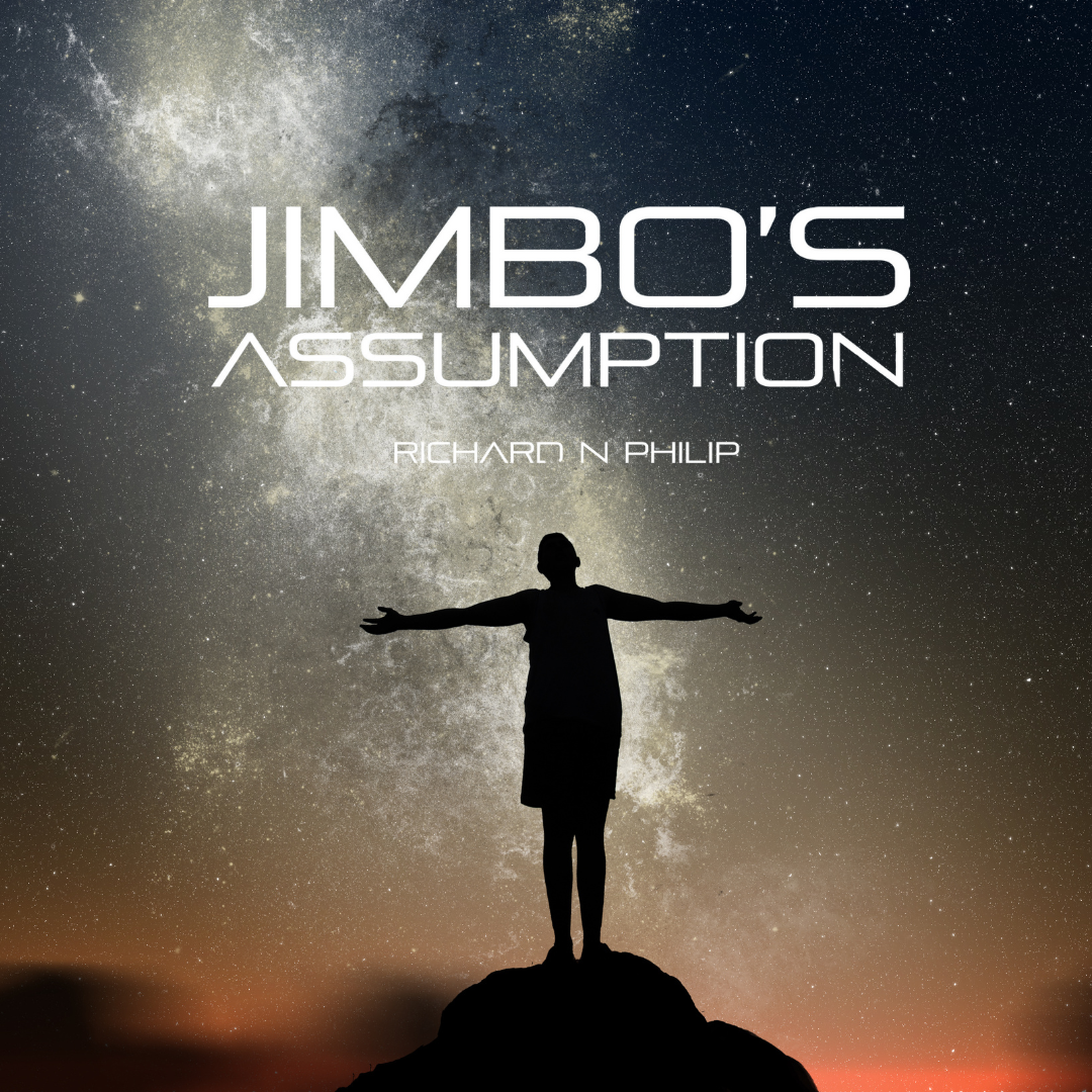 A man in space inspired by Jimbo's Assumption